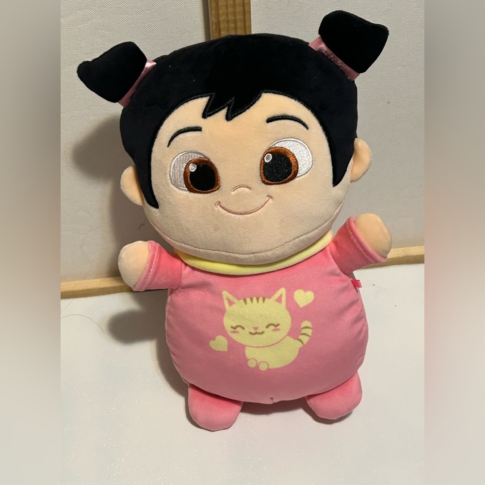 Squishmallows Pink and Black Plush Toy